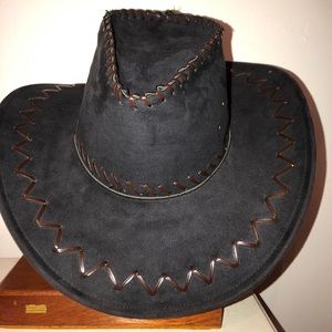 Vintage Black Cowboy Hat